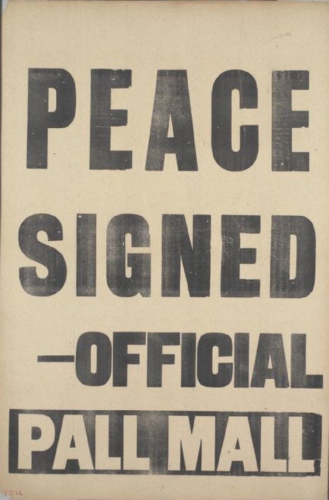 Pall_Mall_placard_Peace_Signed_28_June_1919